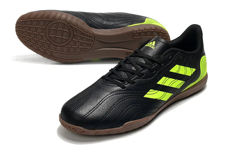 Chuteira Copa Sense 4 TF Black/Green| Football Boots