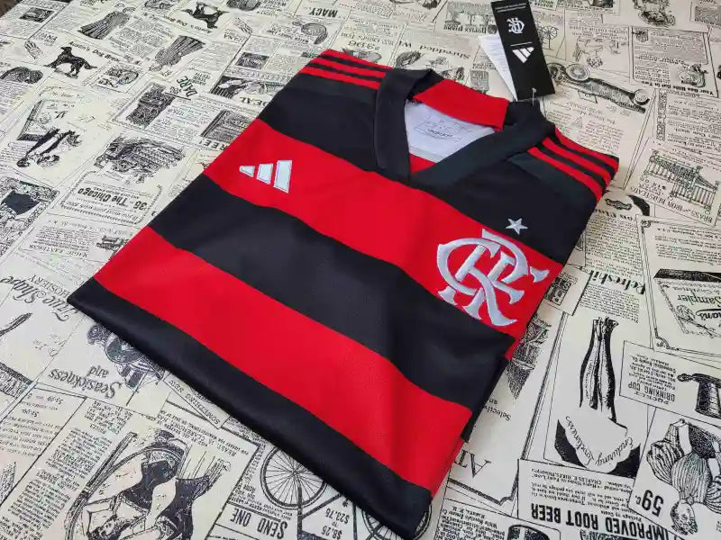 CR Flamengo "Red Adidas Style" Shirt (Fan Version) | SPECIAL EDITION