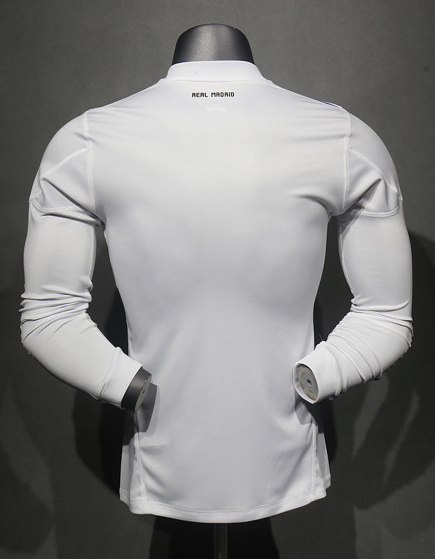 Camisa Real Madrid Home 10/11 (Versão Manga Longa Jogador Retrô)