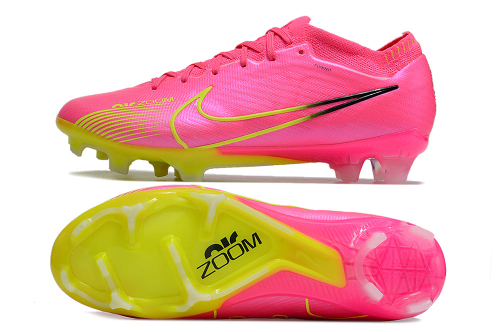 Chuteira de Campo Nike AIR Zoom Mercurial Vapor 15 Elite Pink/Yellow | Football Boots