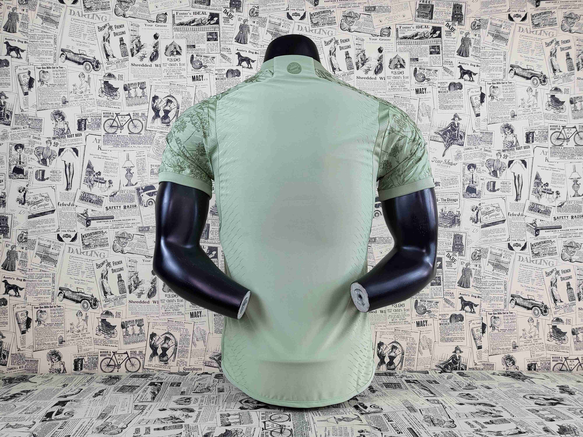 Camisa FC Bayern Munich "Green Flower" 23/24 (Versão Jogador) | EDIÇÃO ESPECIAL