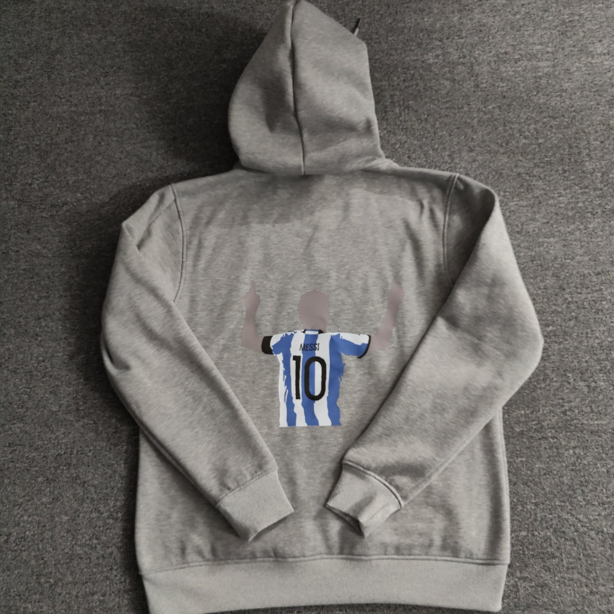 Moletom Seleção da Argentina | Gold Logo / Messi Style