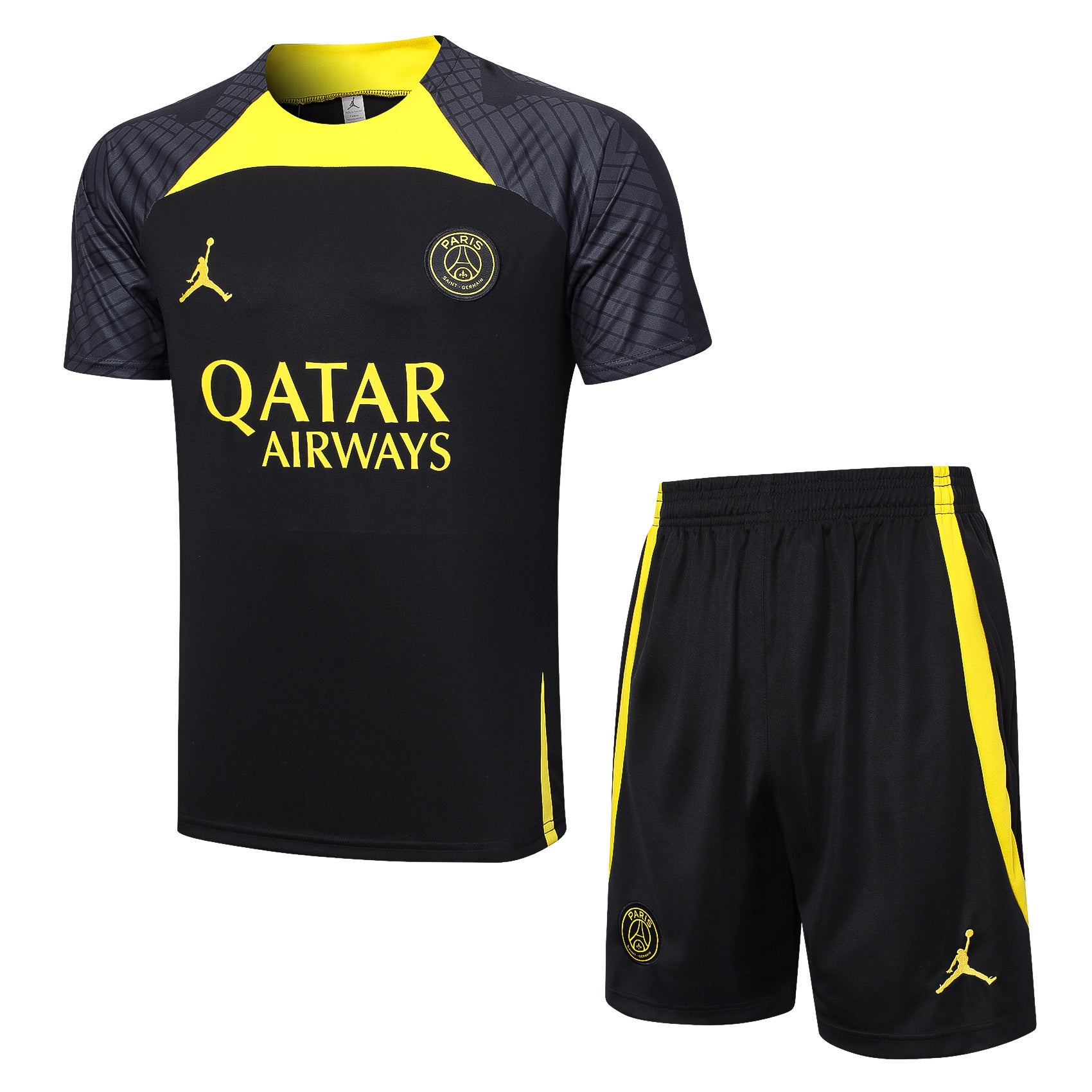 Kit Pre-Treino Paris Saint-Germain F.C. Conjunto Adulto/Infantil (Versão Torcedor)