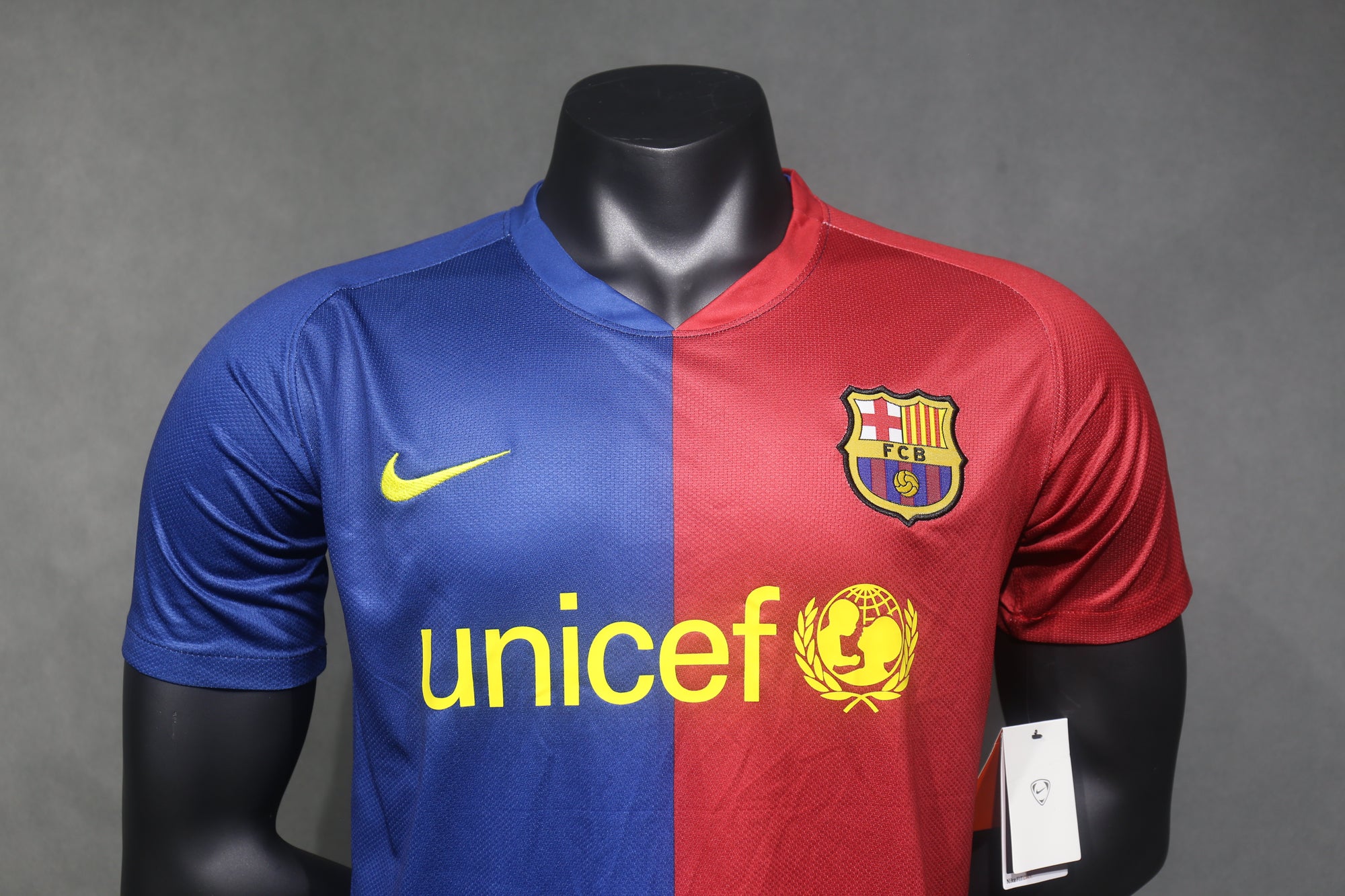 Camisa Barcelona Home 08/09 (Versão Jogador Retrô)
