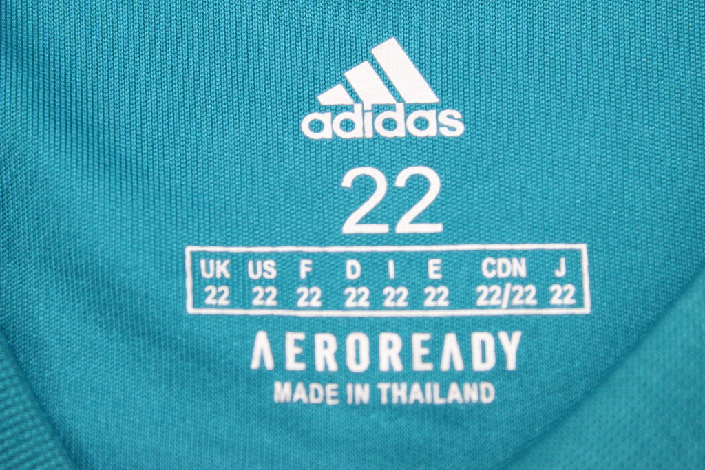 Kit Real Madrid Third 17/18 Conjunto Infantil (Versão Manga Longa Retrô)