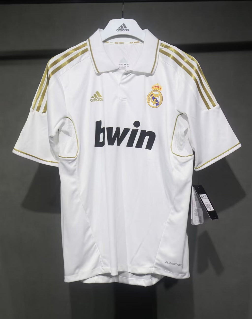 Camisa Real Madrid Home 11/12 (Versão Jogador Retrô)