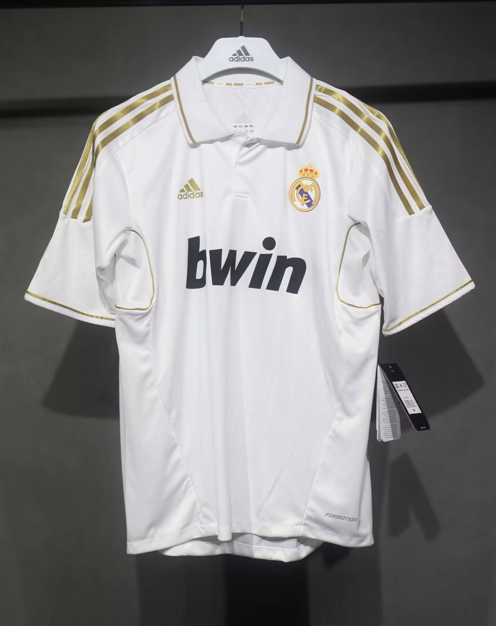 Camisa Real Madrid Home 11/12 (Versão Jogador Retrô)