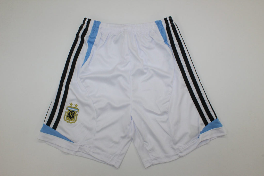 Kit Seleção Argentina Home 2006 Conjunto Infantil (Versão Retrô)
