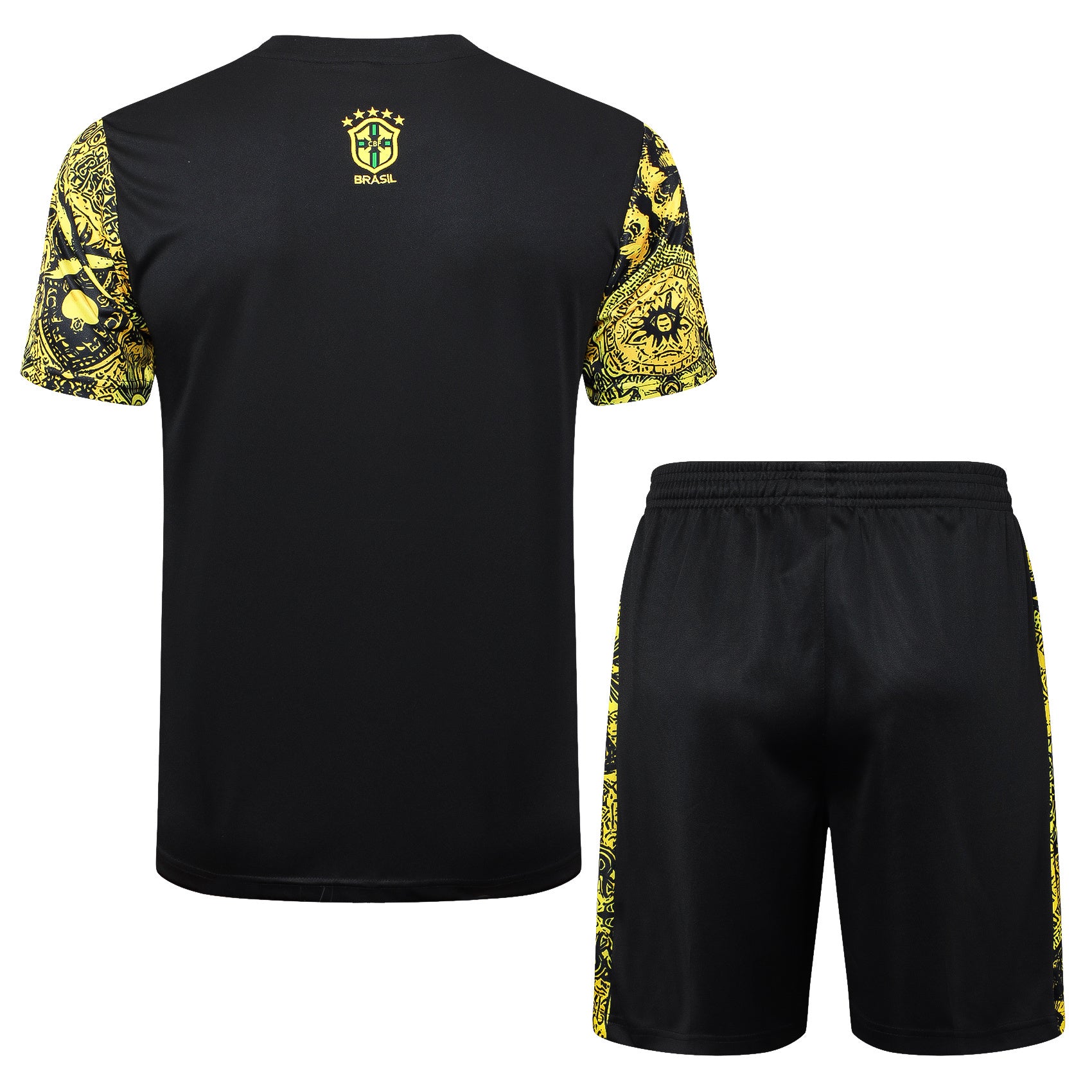 Kit Pre-Treino Seleção do Brasil Conjunto Adulto/Infantil (Versão Torcedor)