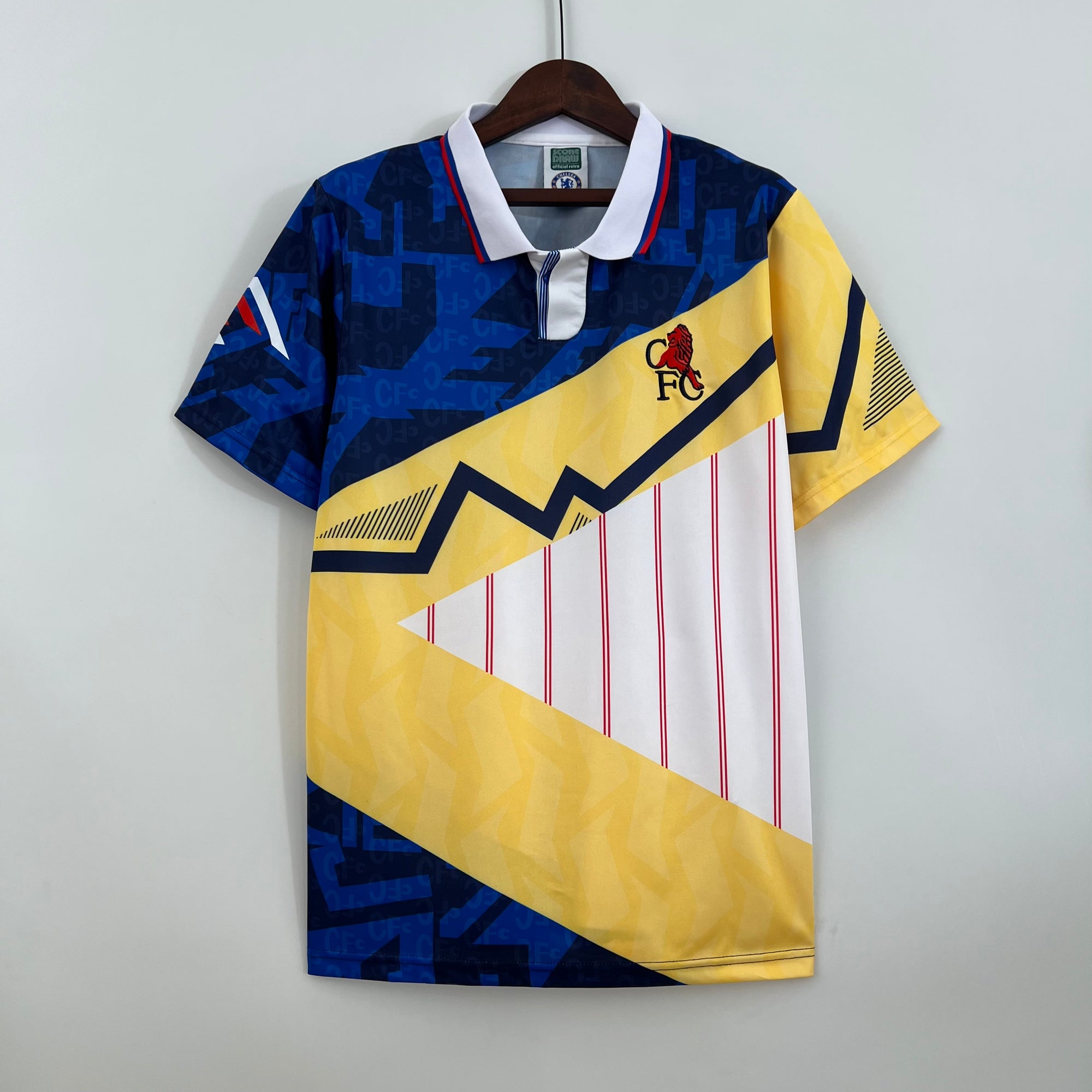 Camisa Chelsea F.C. 1990 "Mixed Jersey" (Versão Torcedor Retro) | Edição Especial