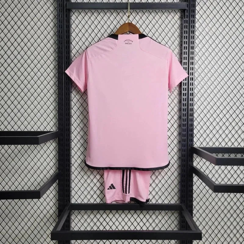Kit Inter Miami Home Conjunto Infantil 2024 (Versão Torcedor)