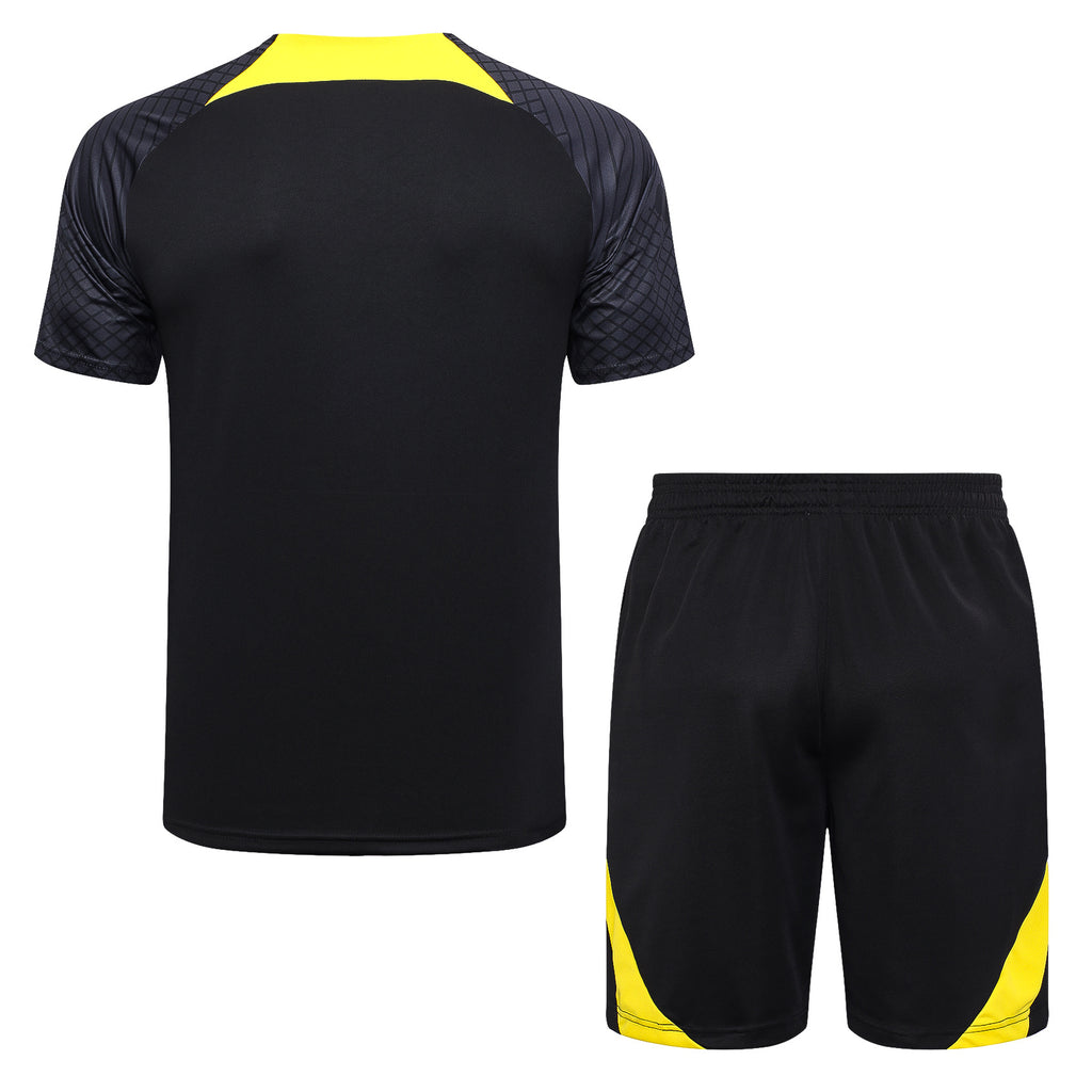 Kit Pre-Treino Paris Saint-Germain F.C. Conjunto Adulto/Infantil (Versão Torcedor)