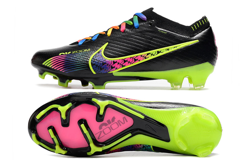 Chuteira de Campo Nike AIR Zoom Mercurial Vapor 15 Elite Black/Rainbow | Football Boots
