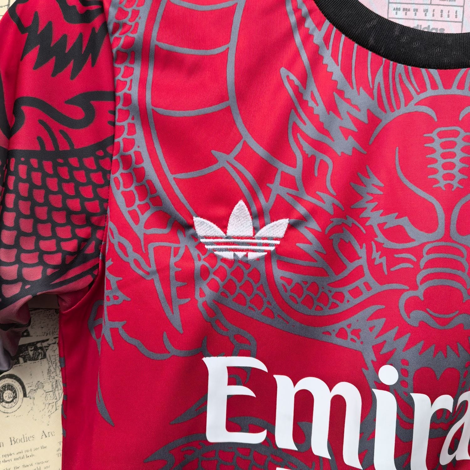 Camisa Real Madrid "Red Dragon" 24/25 (Versão Torcedor) | EDIÇÃO ESPECIAL