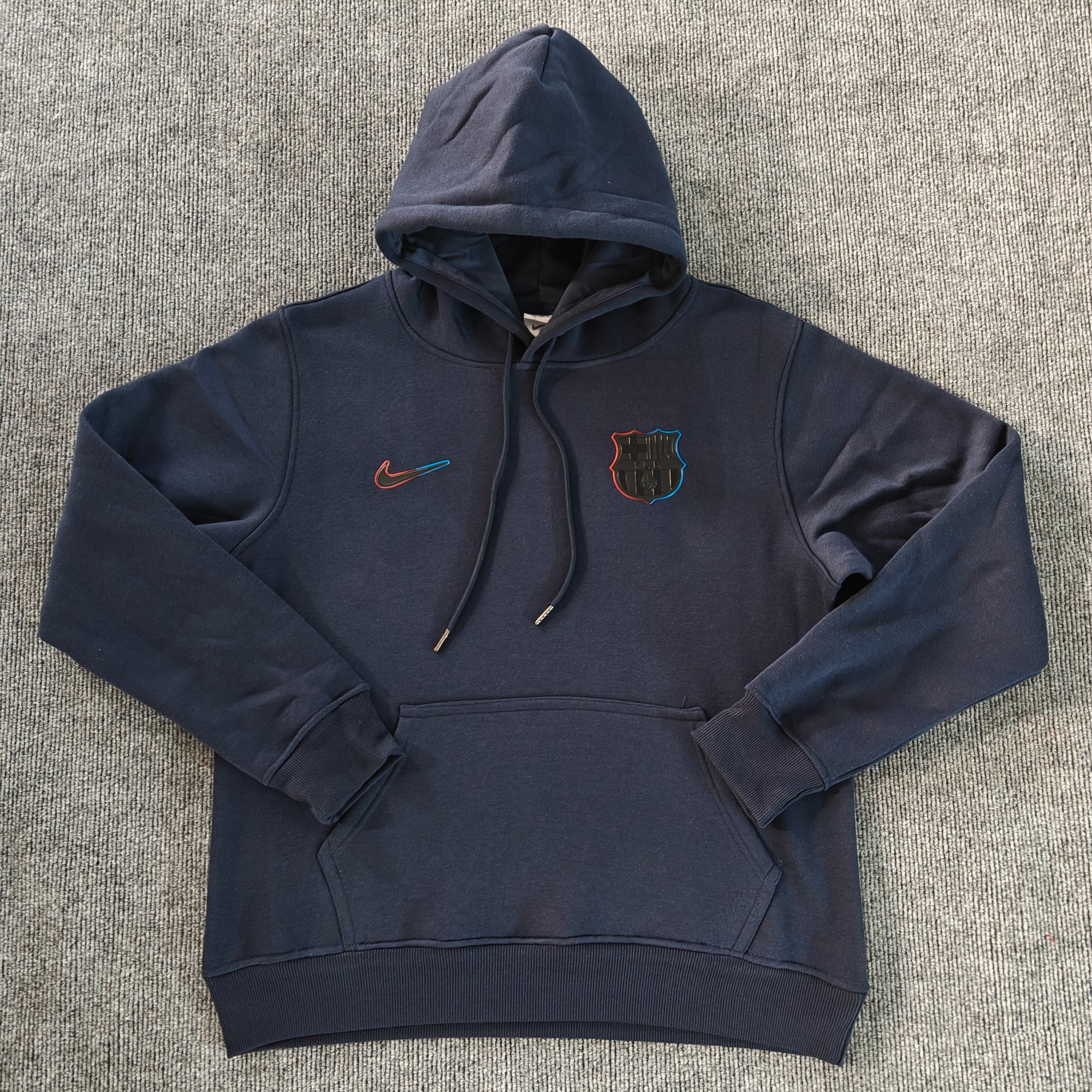Moletom FC Barcelona| Red/Blue Chest Logo