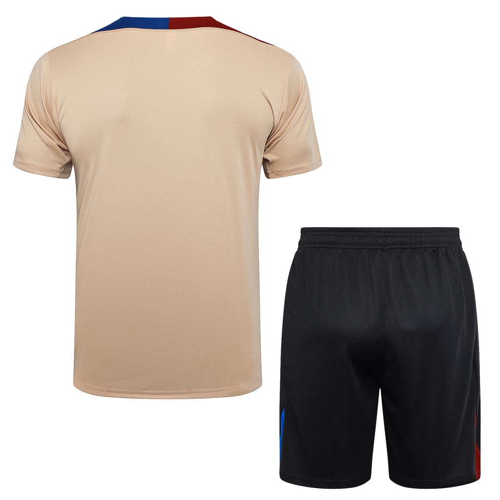 Kit Pre-Treino FC Barcelona Adulto/Infantil (Versão Torcedor)