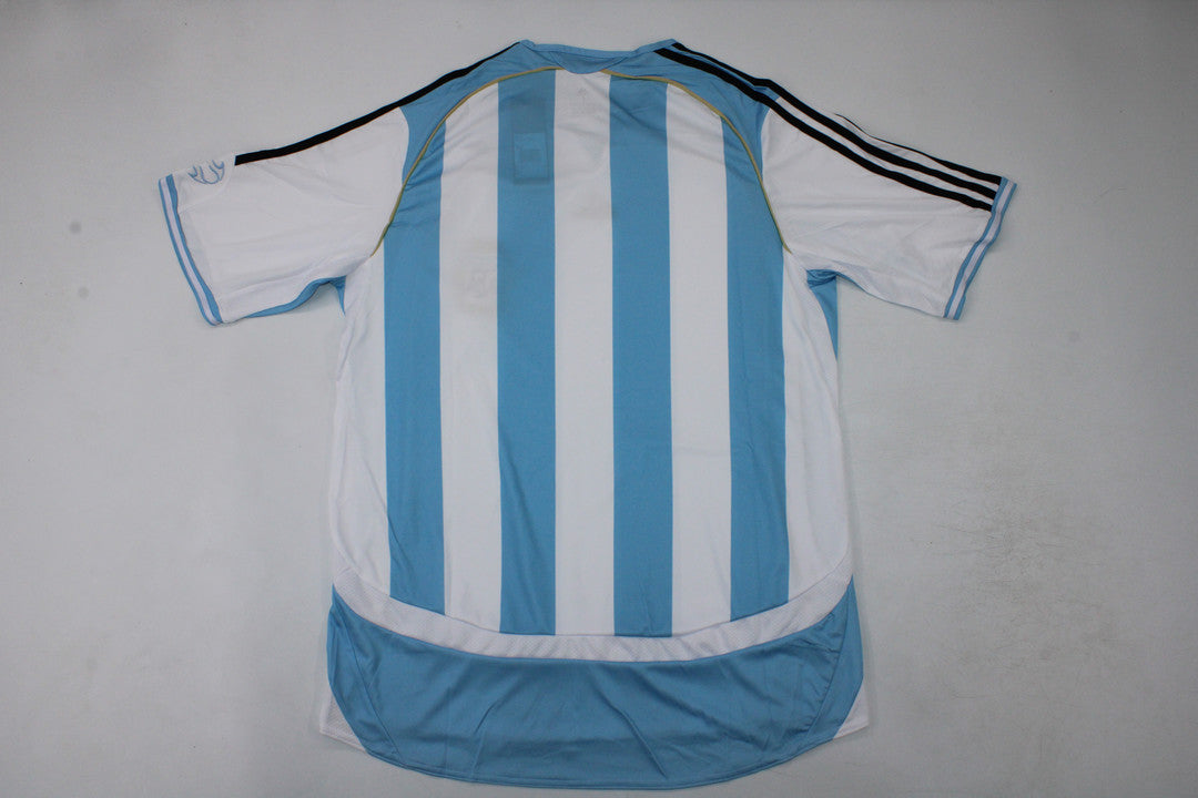 Camisa Seleção Argentina Home 2006 (Versão Retrô)