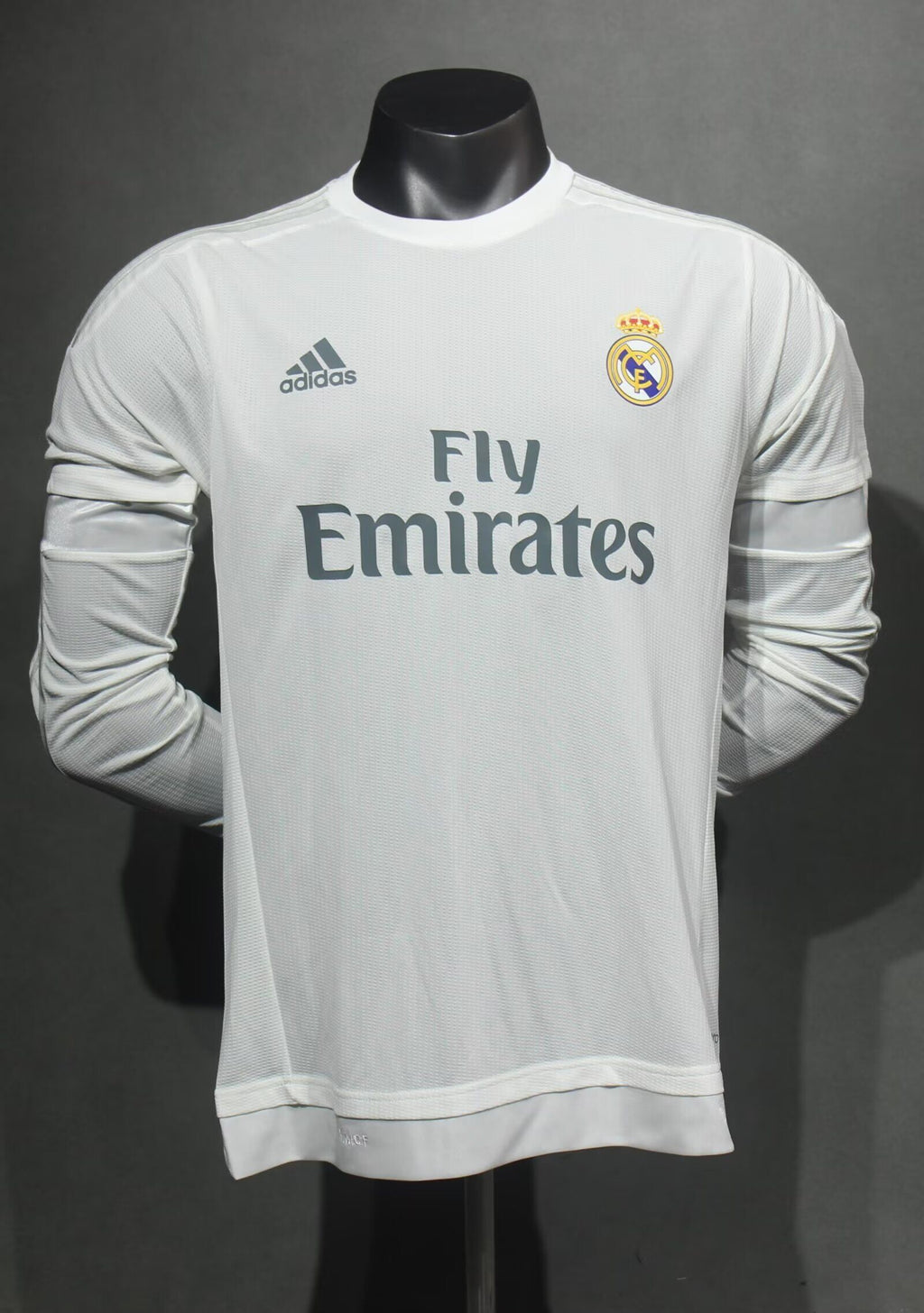 Camisa Real Madrid Home 15/16 (Versão Manga Longa Jogador Retrô)
