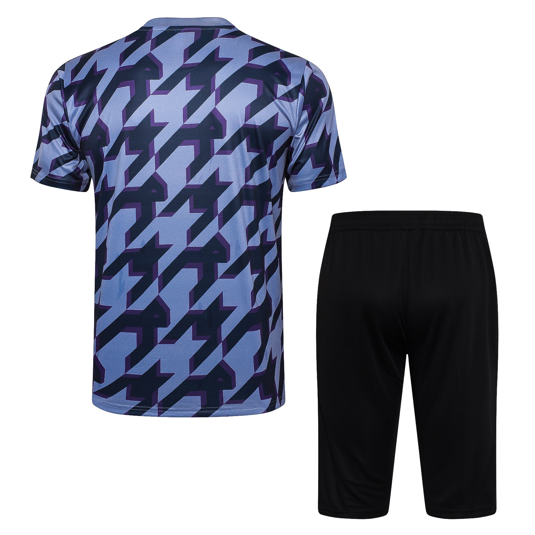 Kit Pre-Treino Real Madrid CF Conjunto Adulto/Infantil (Versão Torcedor)