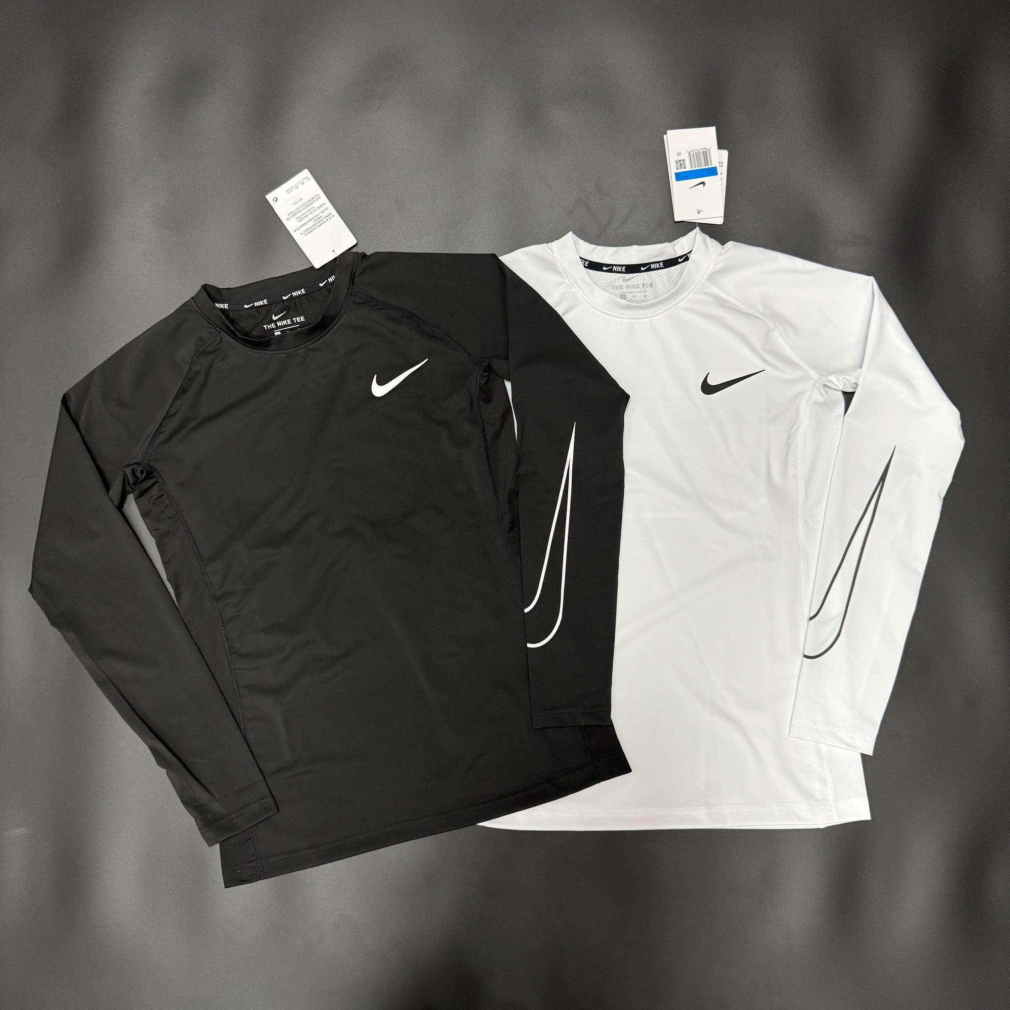 Camisa Manga Longa Swoosh - Nike Pro "Tight Gym" Sportwear | Moda Esportiva