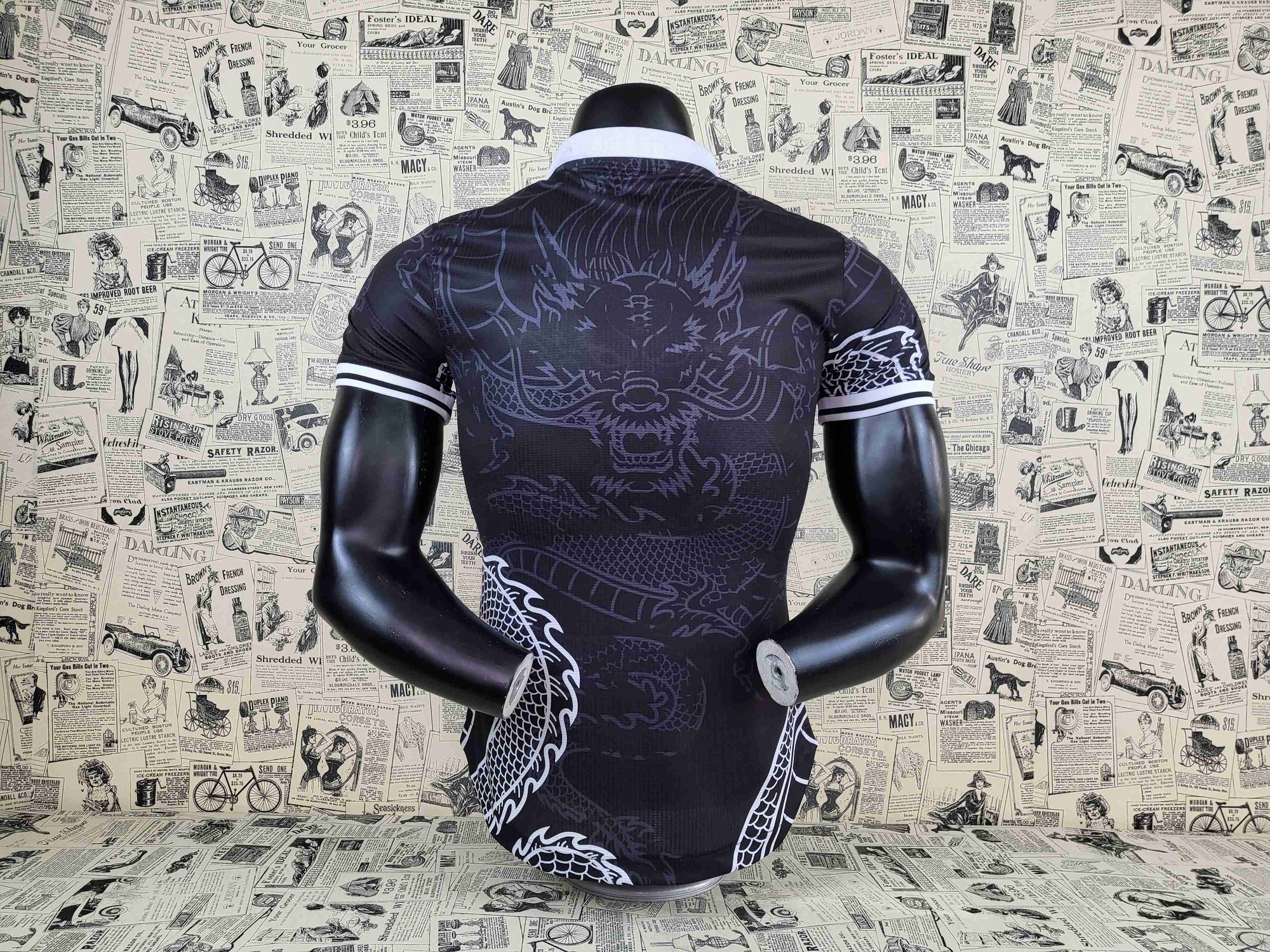 Camisa Real Madrid "Black Dragon Edition" 23/24 (Versão Jogador) | EDIÇÃO ESPECIAL