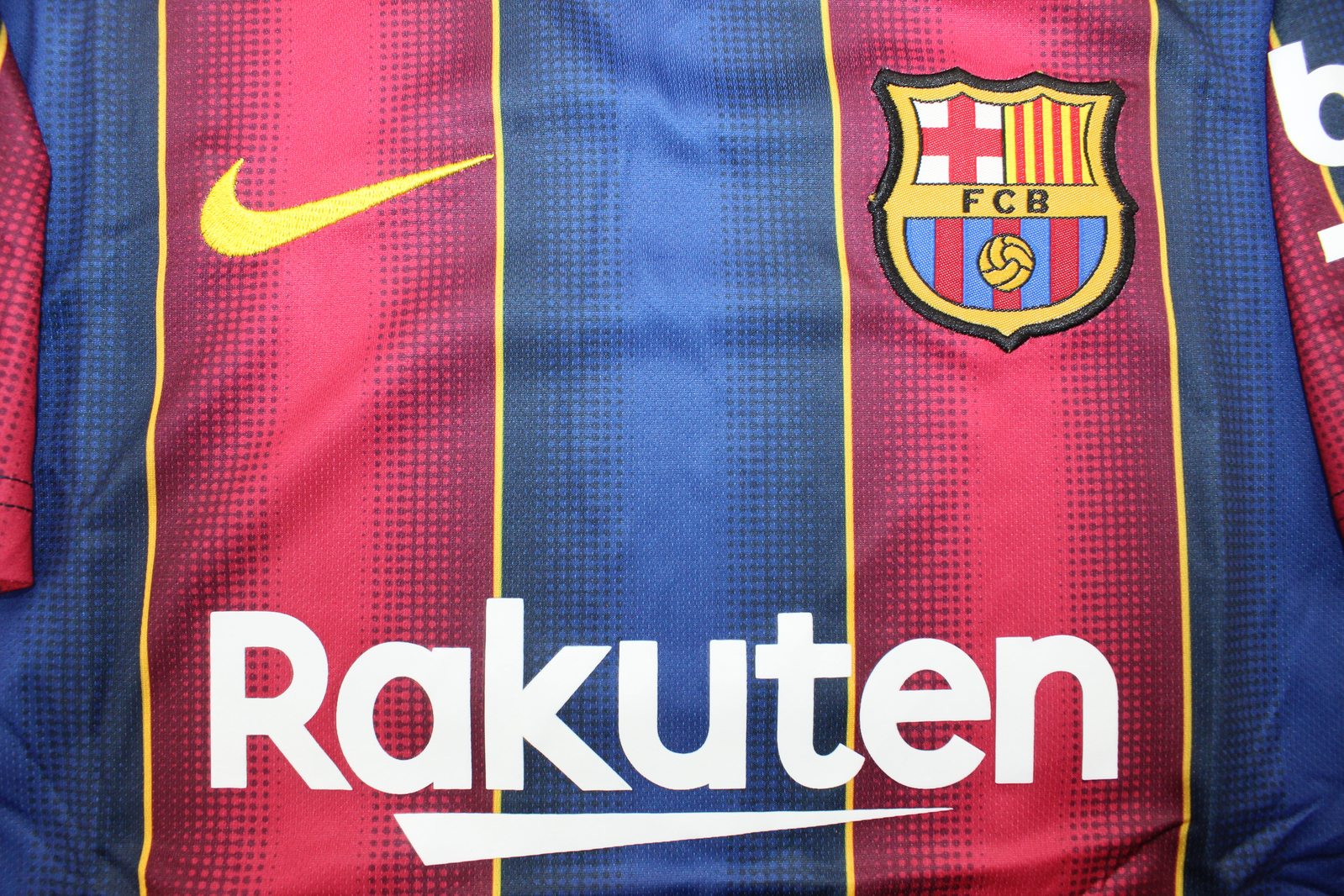 Kit Barcelona Home 20/21 Conjunto Infantil (Versão Retrô)