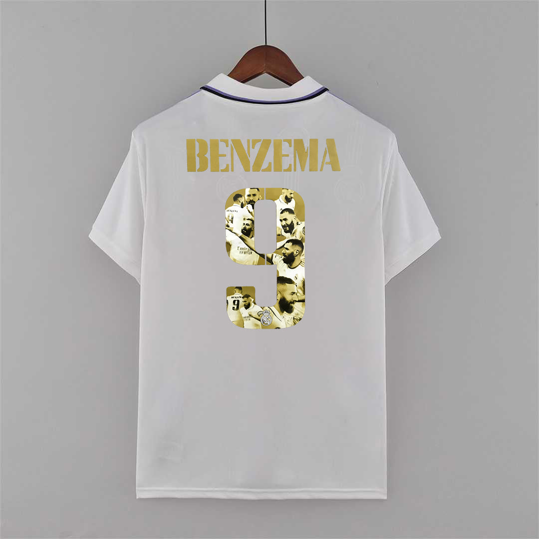 Camisa Real Madrid "Golden Number" (Versão Torcedor) | EDIÇÃO ESPECIAL