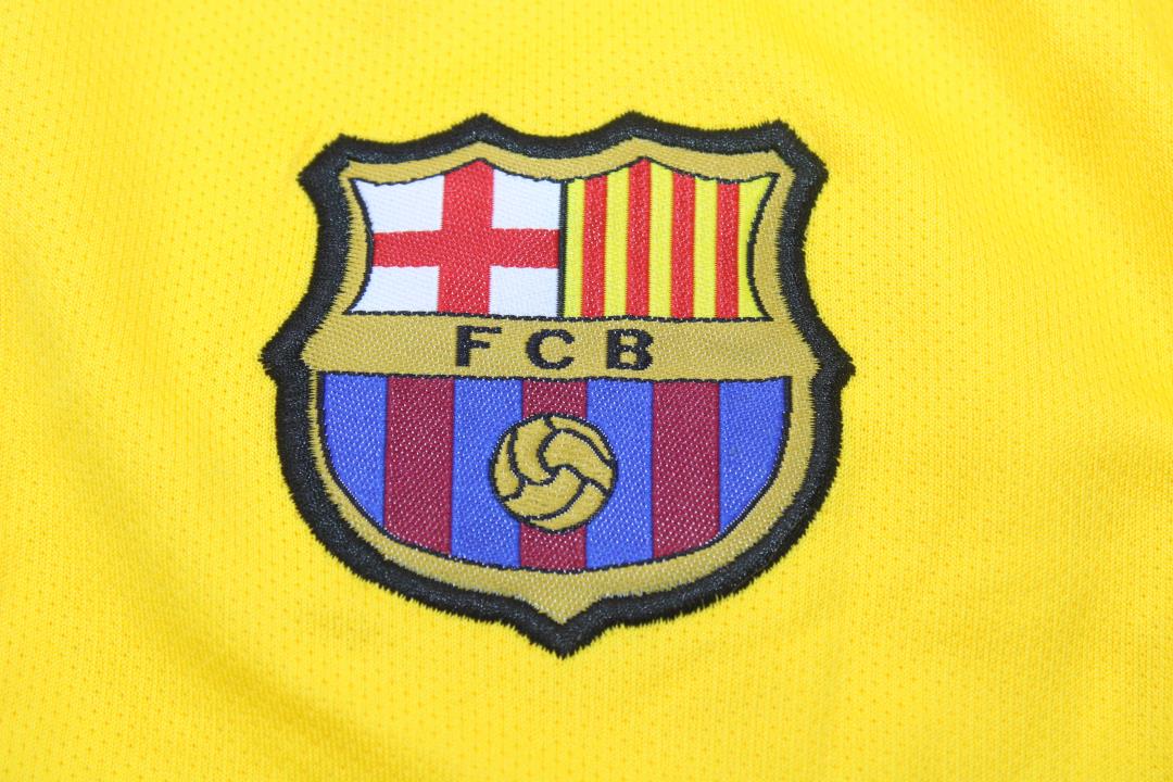 Kit Barcelona Away 19/20 Conjunto Infantil (Versão Retrô)