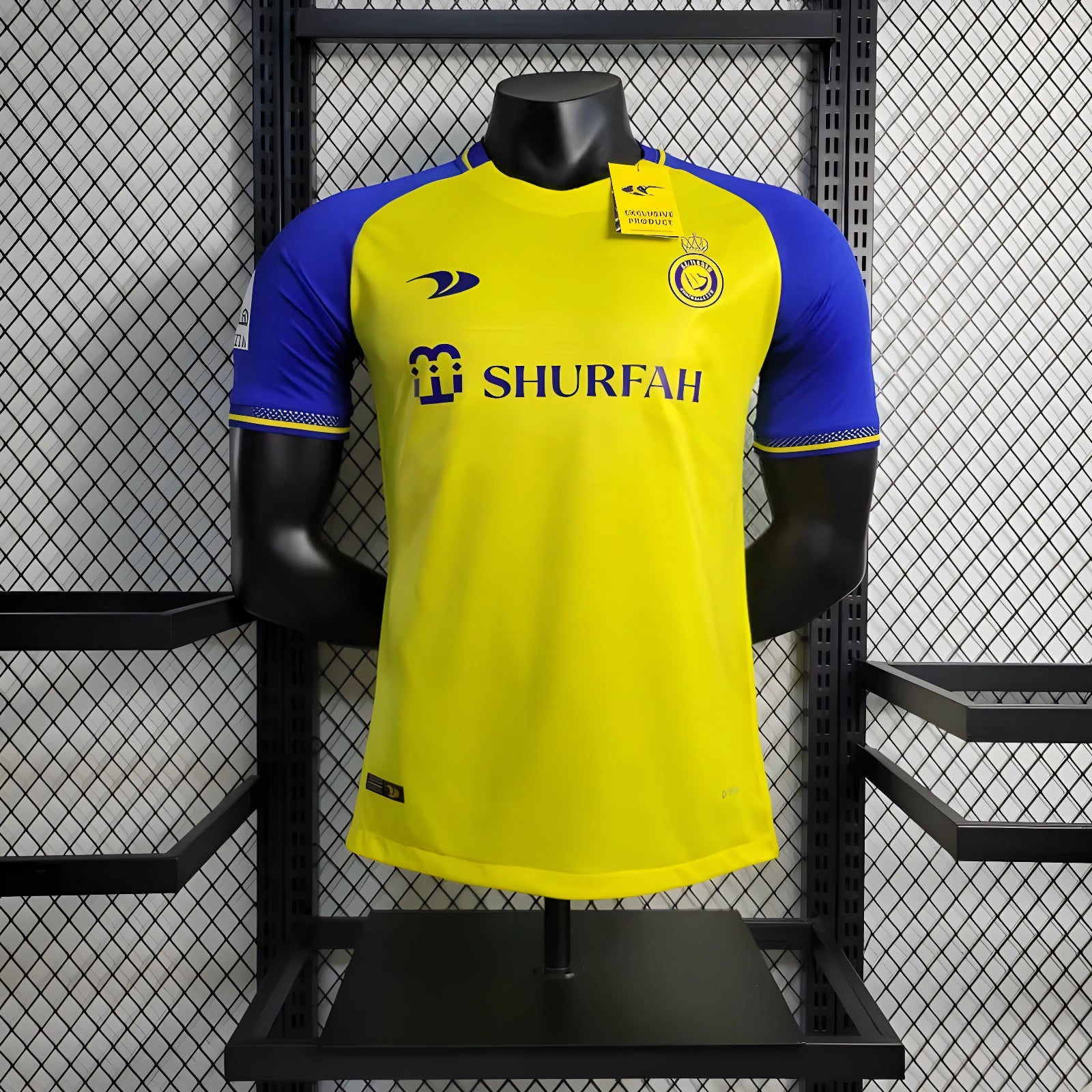 Camisa Al-Nassr FC 22/23 Home (Versão Jogador Retrô)