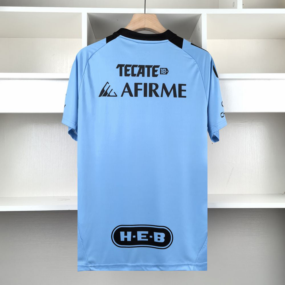 Camisa Tigres UANL "Blue Flower Style" 24/25 (Versão Torcedor) | EDIÇÃO ESPECIAL