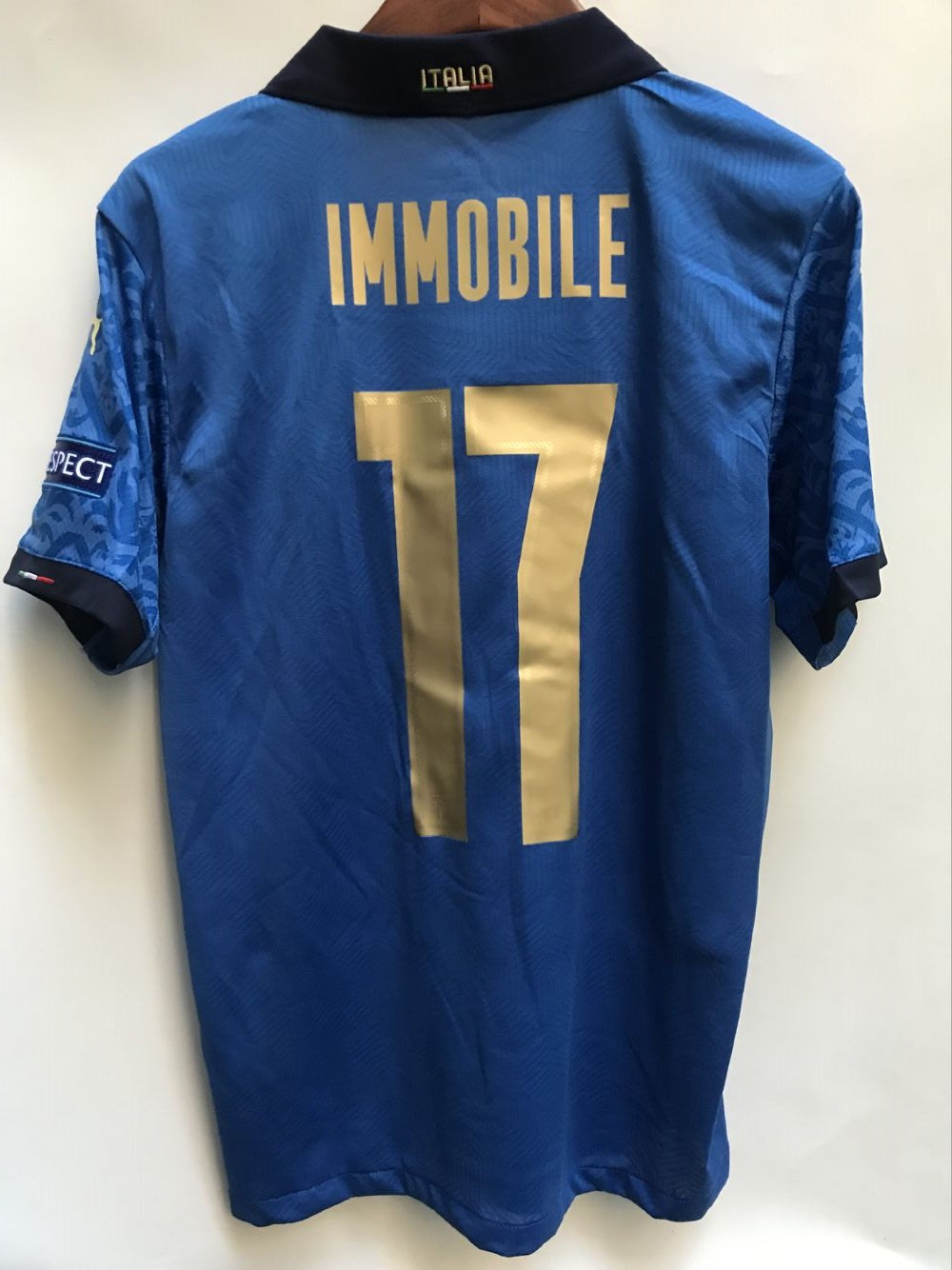 Camisa Seleção Itália "Euro Final" 20/21 (Versão Jogador) | EDIÇÃO ESPECIAL