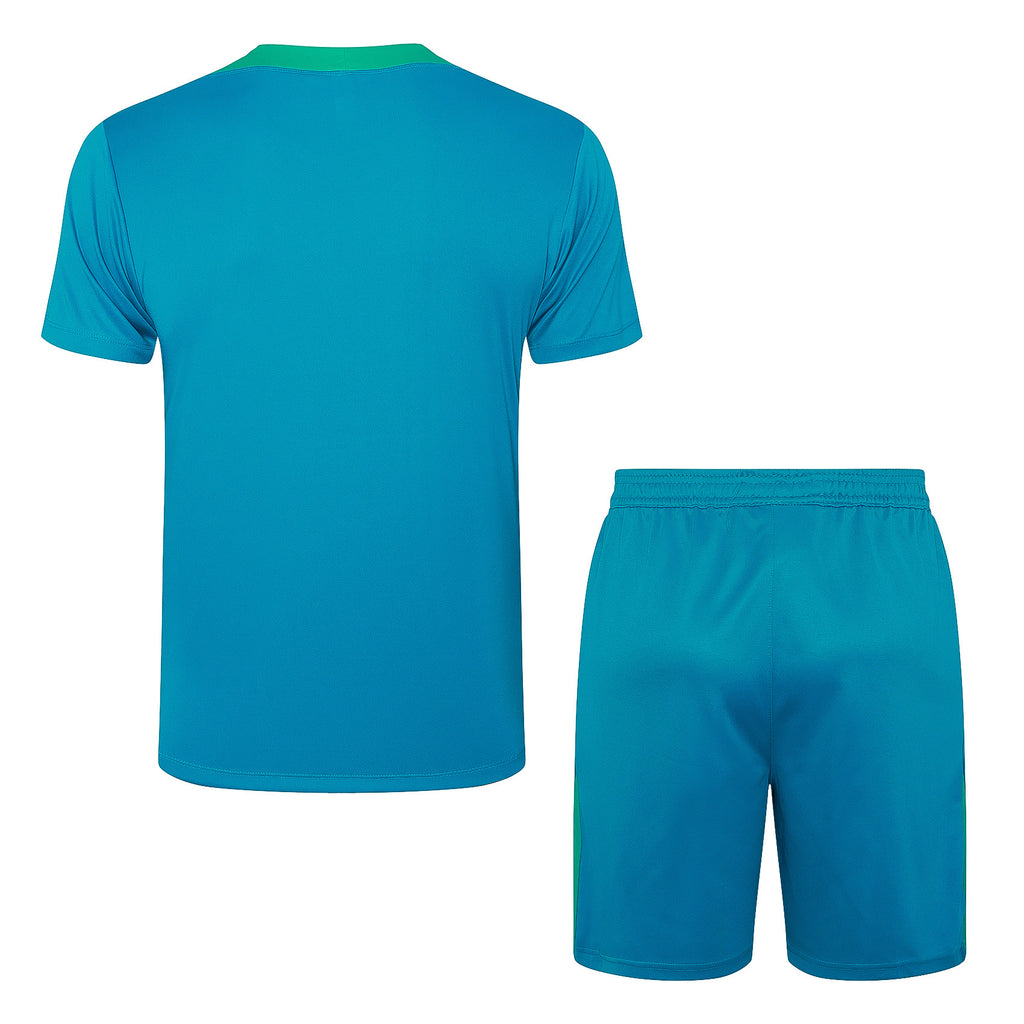 Kit Pre-Treino Seleção Portugal Conjunto Adulto/Infantil (Versão Torcedor)