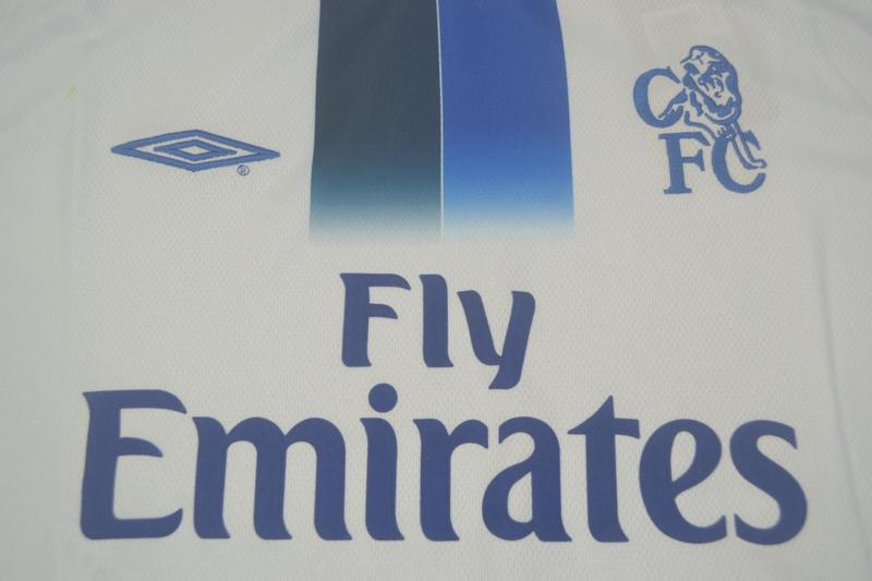 Camisa Chelsea F.C. Away 03/05 (Versão Torcedor Retro)
