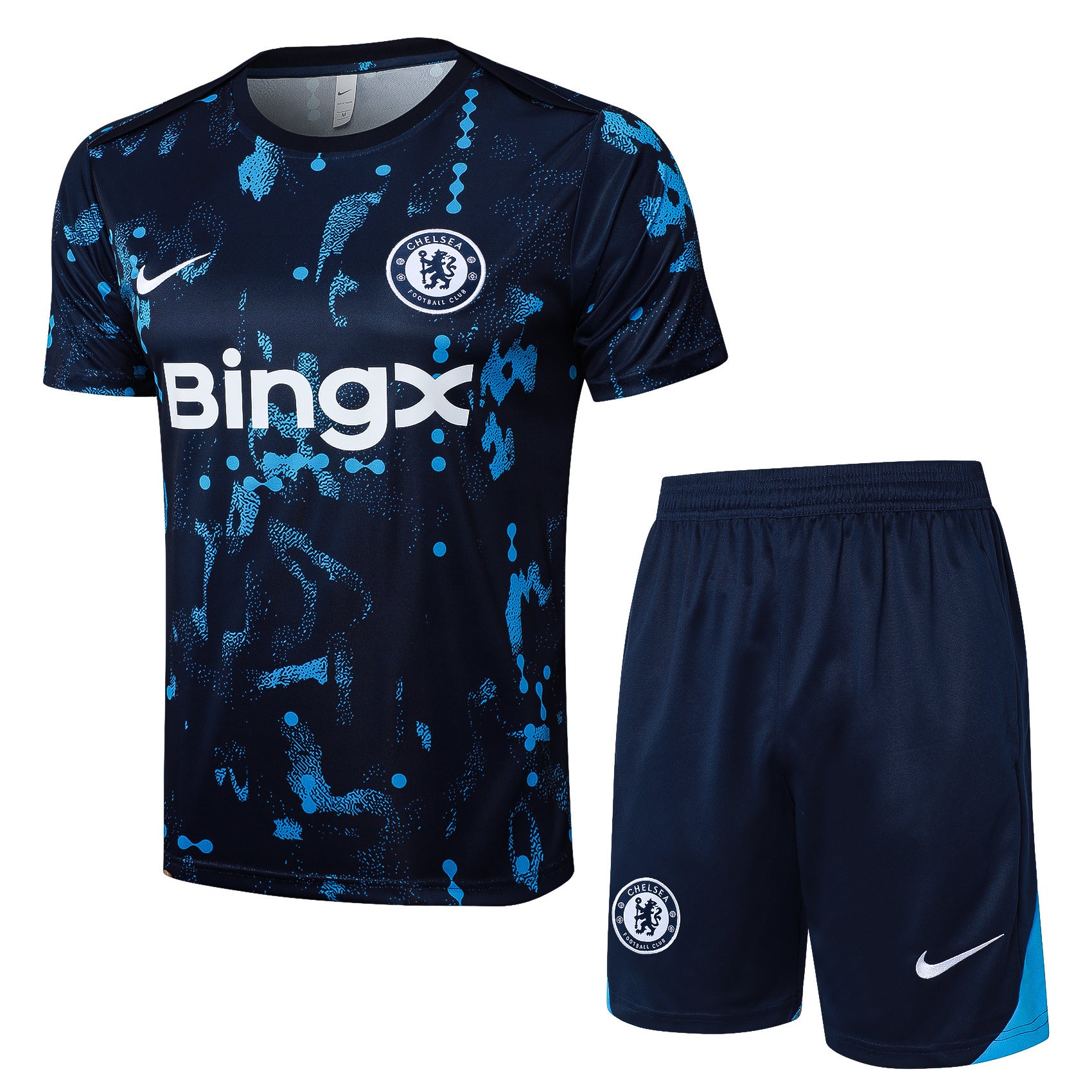 Kit Pre-Treino Chelsea F.C. Adulto/Infantil (Versão Torcedor)