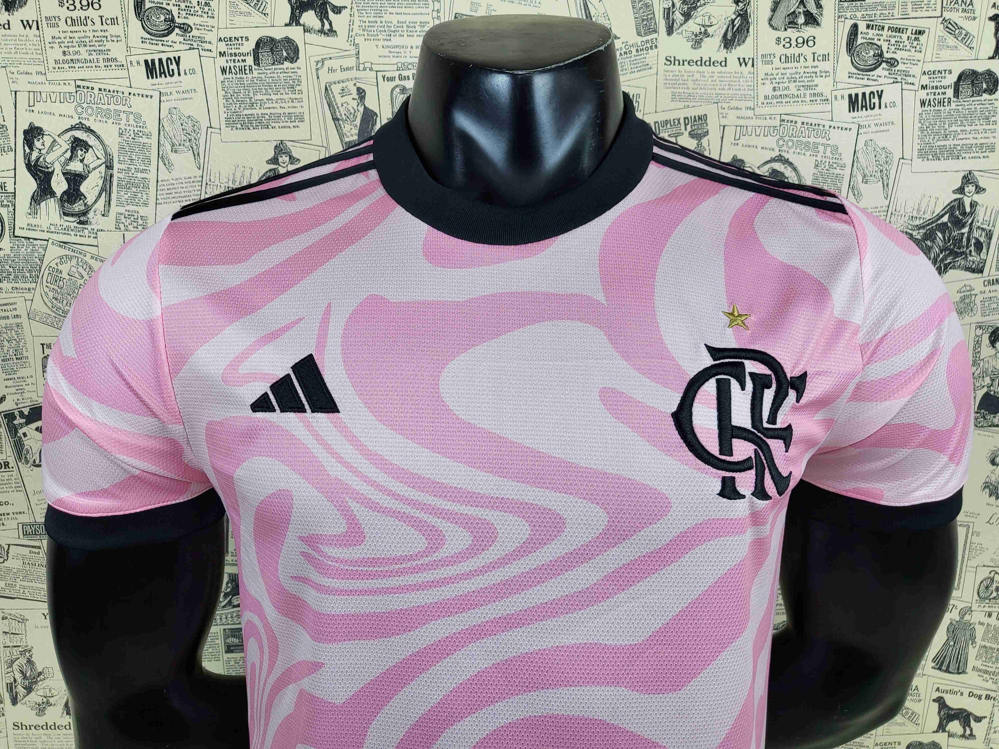 Camisa Flamengo Rosa 23/24 (Versão Torcedor) | EDIÇÃO ESPECIAL