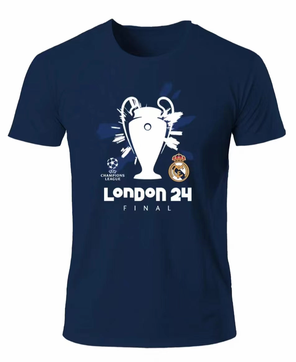 Camisa Casual Real Madrid CF "15 CHAMPIONS" | Moda Esportiva