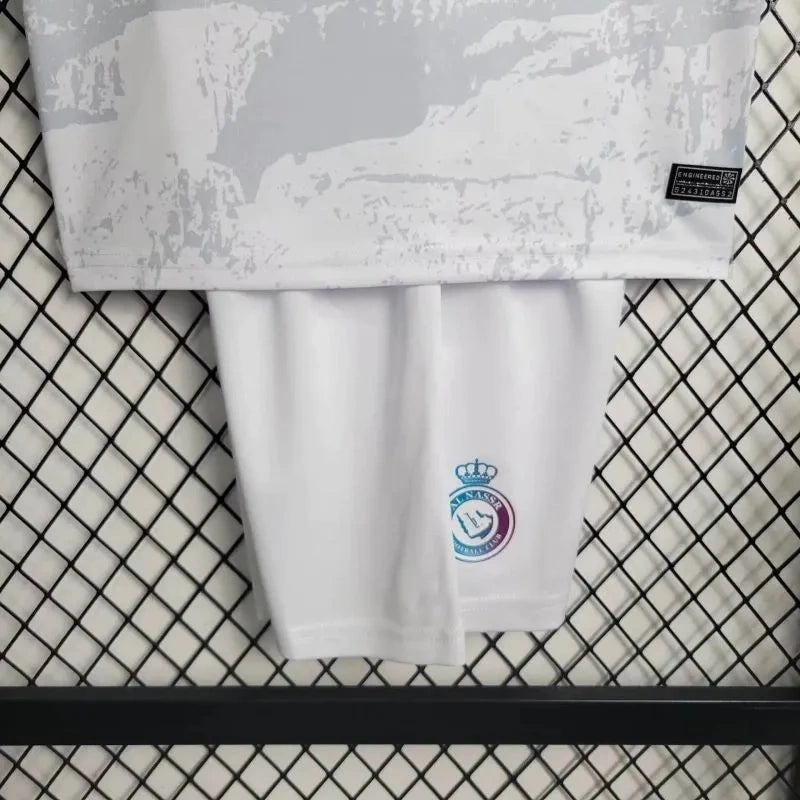 Kit Al-Nassr FC 23/24 Third Conjunto Infantil (Versão Torcedor)