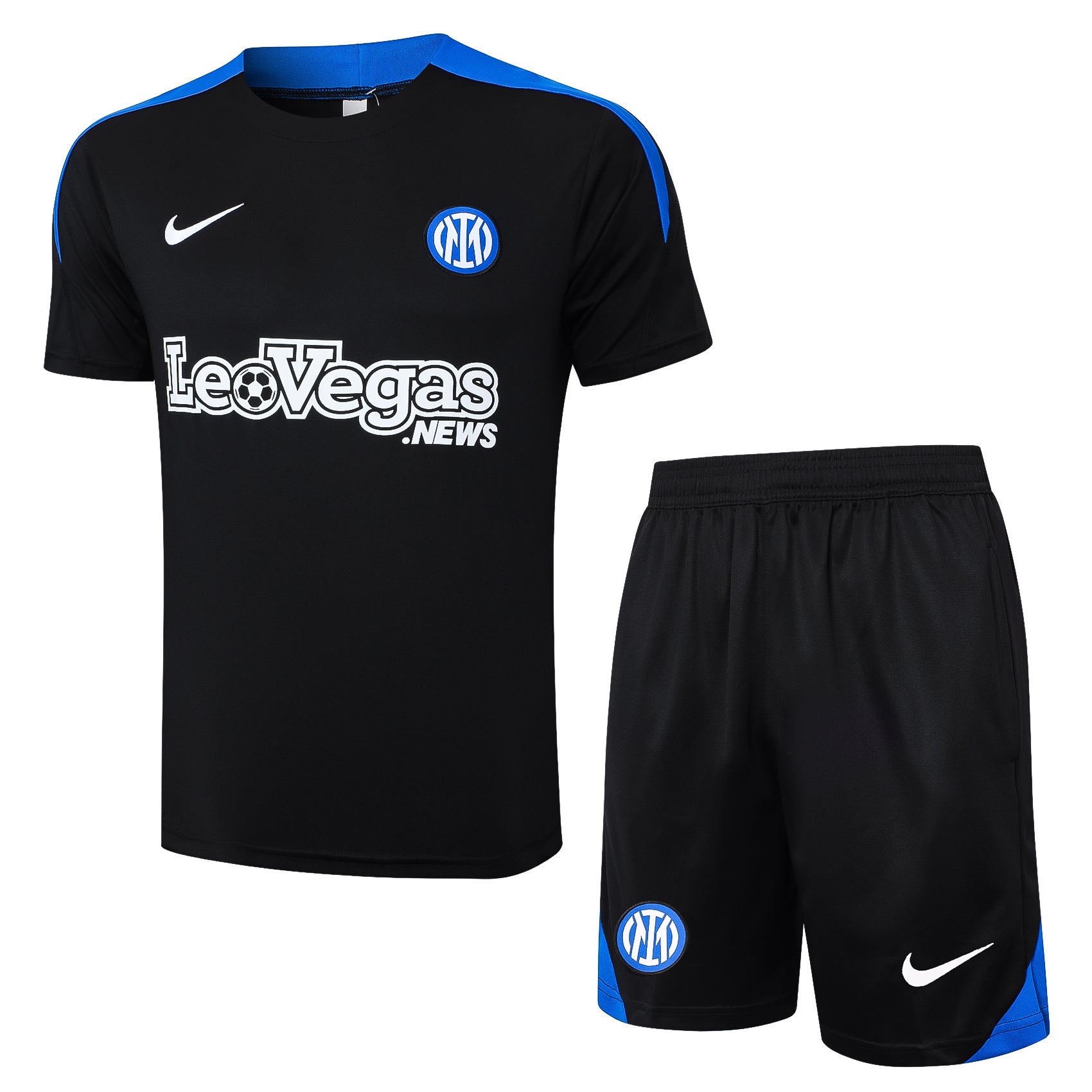 Kit Pre-Treino Inter Milan Adulto/Infantil (Versão Torcedor)