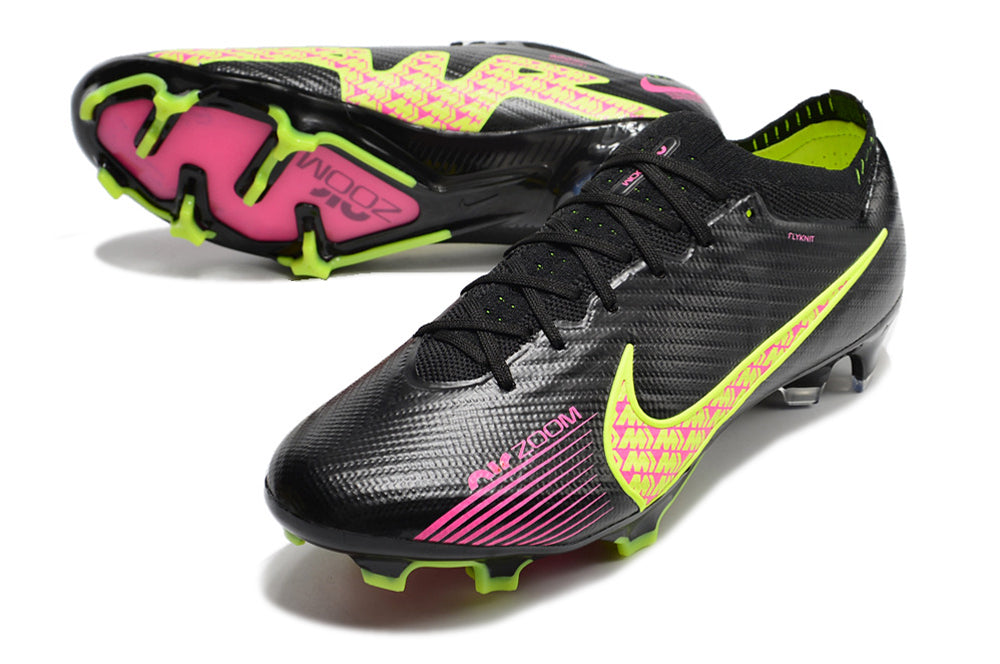 Chuteira de Campo Nike AIR Zoom Mercurial Vapor 15 Elite Black and Vibrant Colours| Football Boots