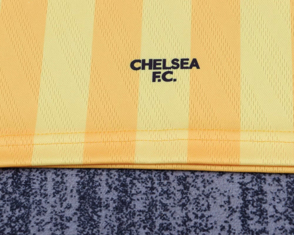 Kit Chelsea F.C. Away 1995/1997 Conjunto Infantil (Versão Torcedor Retro)