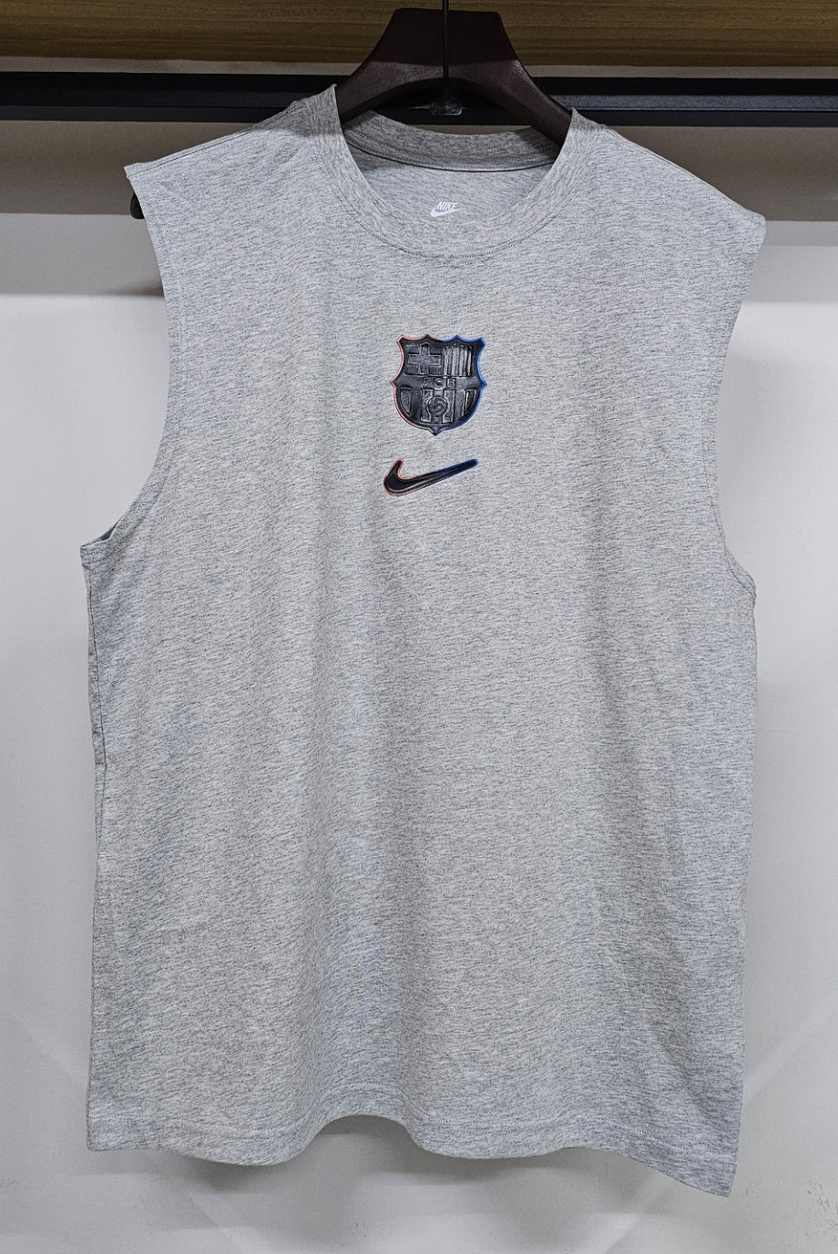 Camisa Regata Casual FC Barcelona "24/25 Logo" | Moda Esportiva