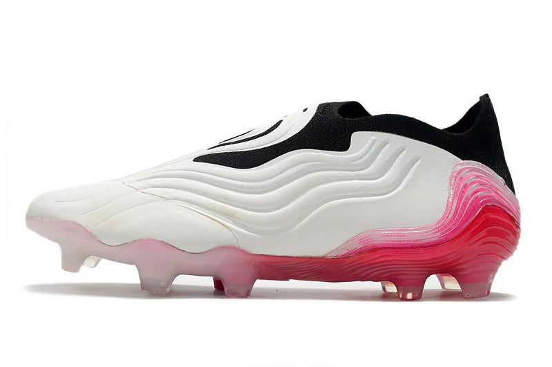 Chuteira de Campo Copa Sense + FG White/Pink | Football Boots