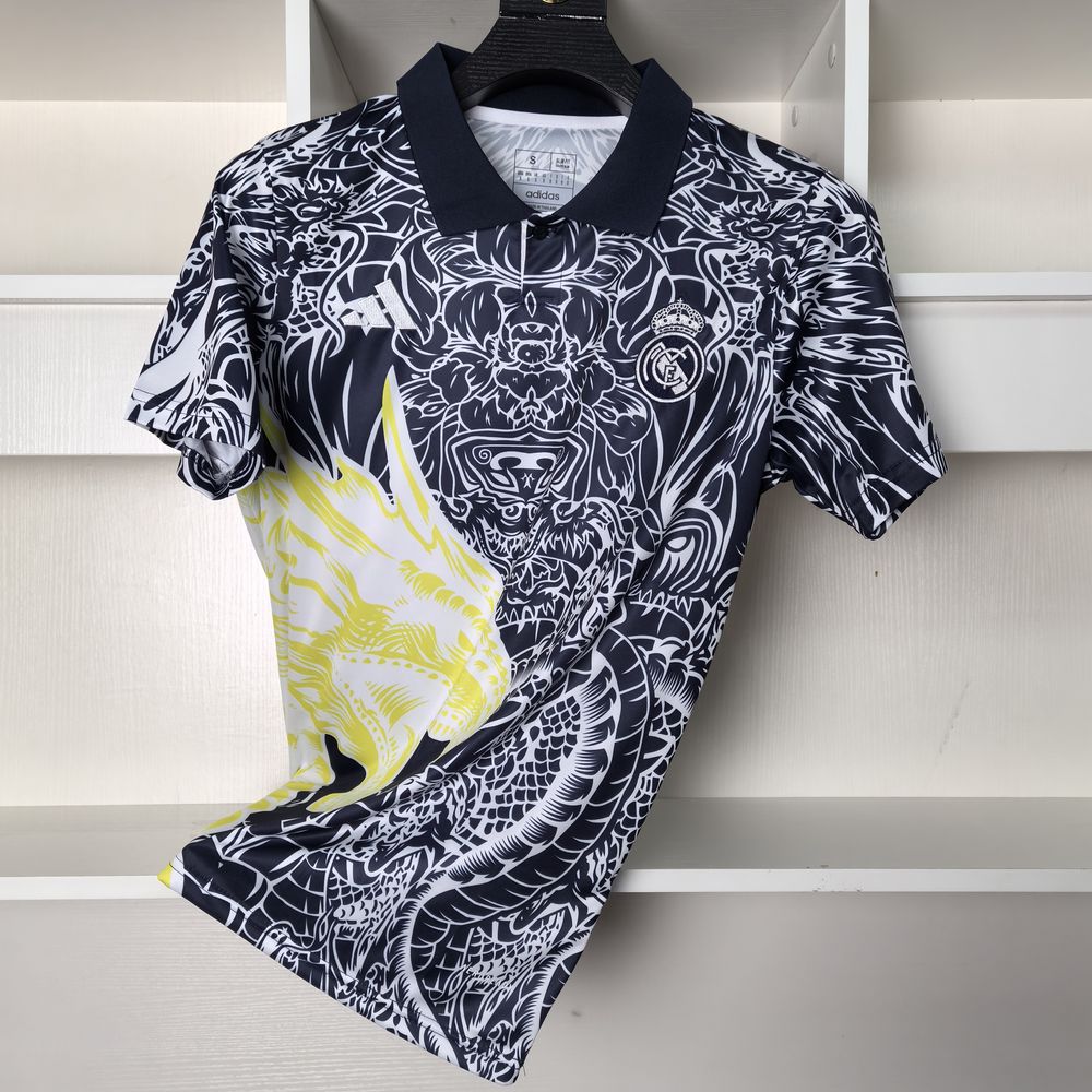 Camisa Real Madrid "The White Dragon" 24/25 (Versão Torcedor) | EDIÇÃO ESPECIAL