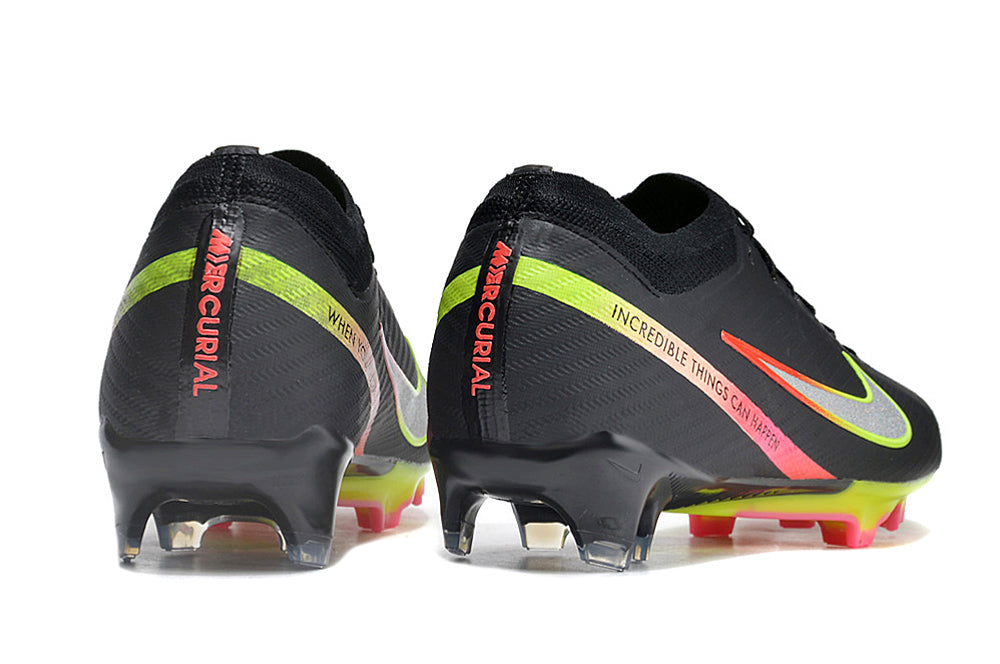 Chuteira de Campo Nike Air Zoom Mercurial Vapor 15 Elite FG Black Emotions| Football Boots