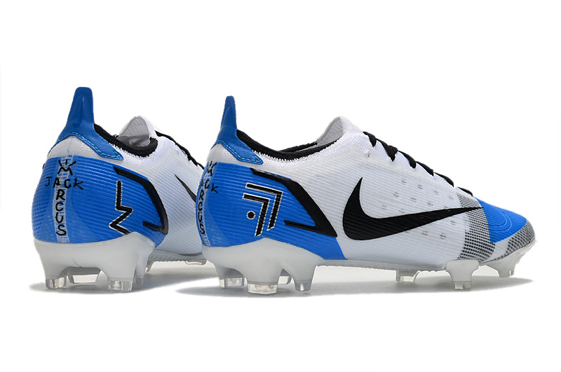 Chuteira de Campo Nike AIR Zoom Mercurial Vapor 14 Elite White/Blue| Football Boots