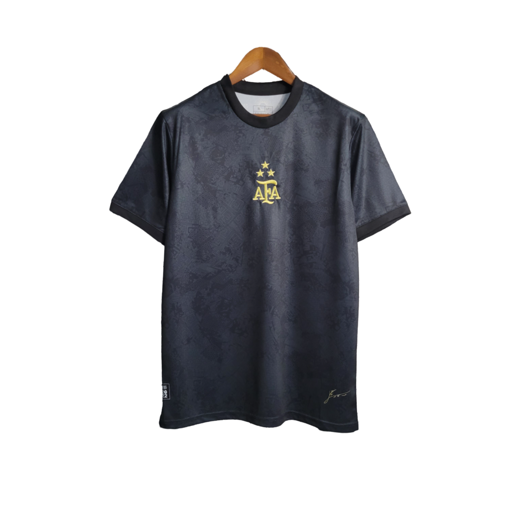 Camisa Seleção da Argentina "Black 2022" (Versão Torcedor) | EDIÇÃO ESPECIAL