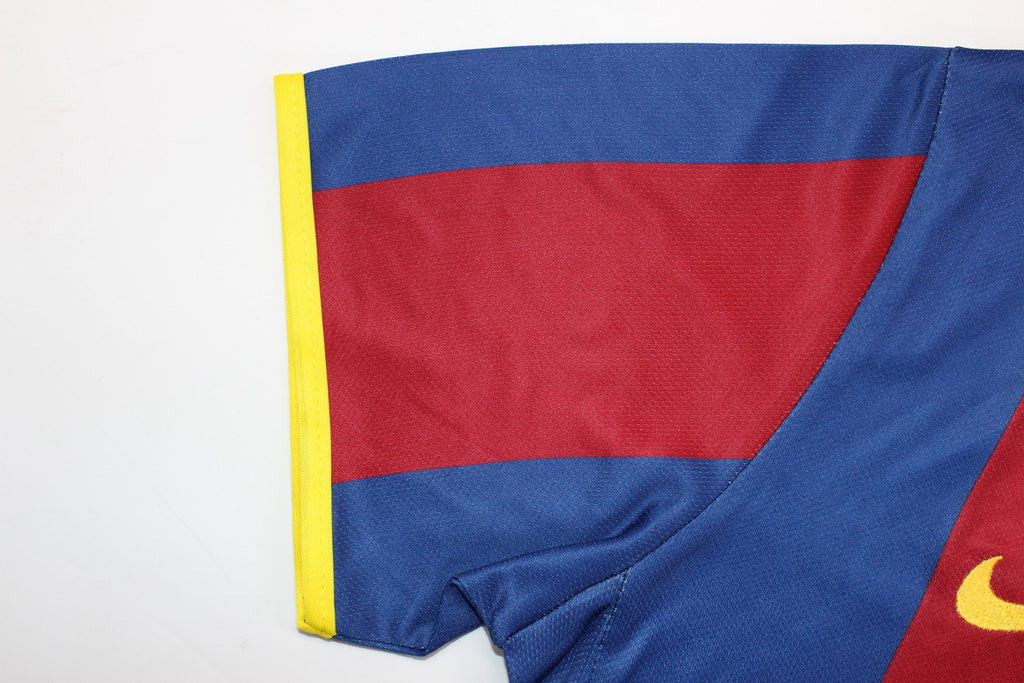 Barcelona Home 14/15 Retro Shirt - Blue and Red 