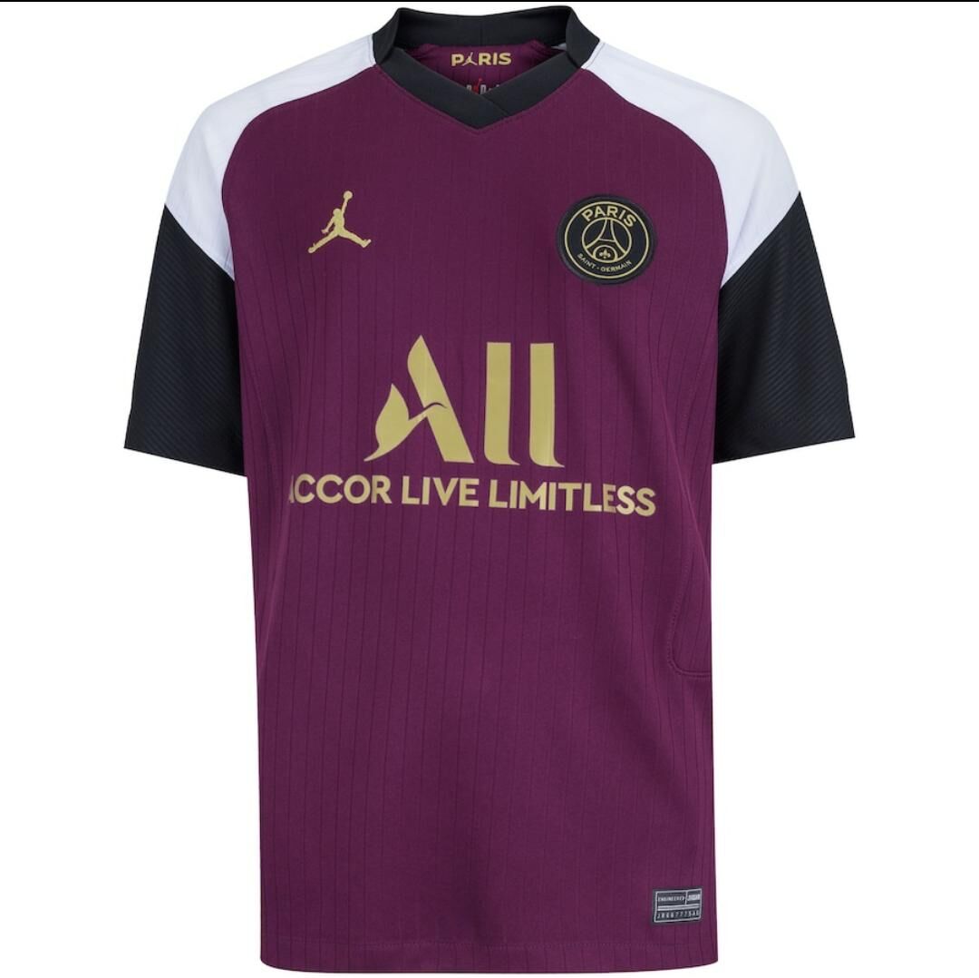 Camisa Paris Saint-Germain Third 20/21 (Versão Retrô)