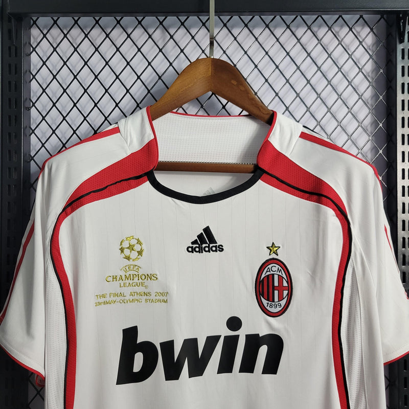 Camisa Milan Away 06/07 Retrô - Branca