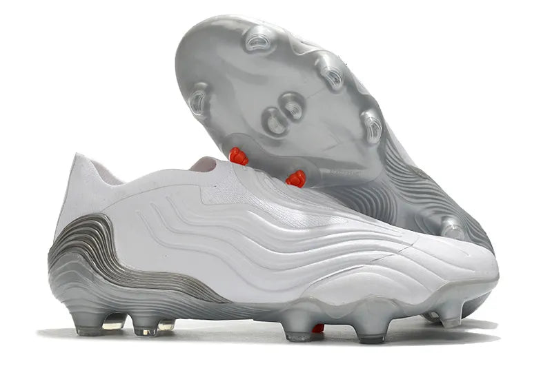 Chuteira de Campo Copa Sense + FG White/Grey | Football Boots